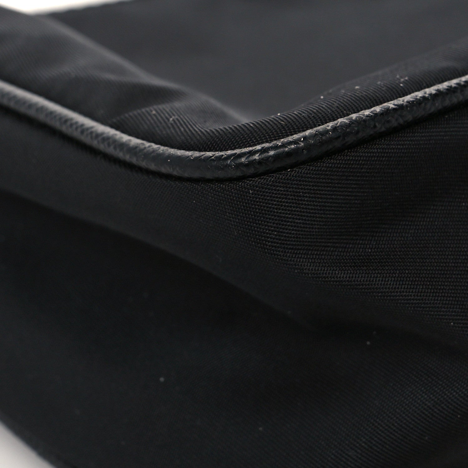 Prada Tessuto Nylon Saffiano Mini Re-Edition 2005 Bag Black 10 of 11