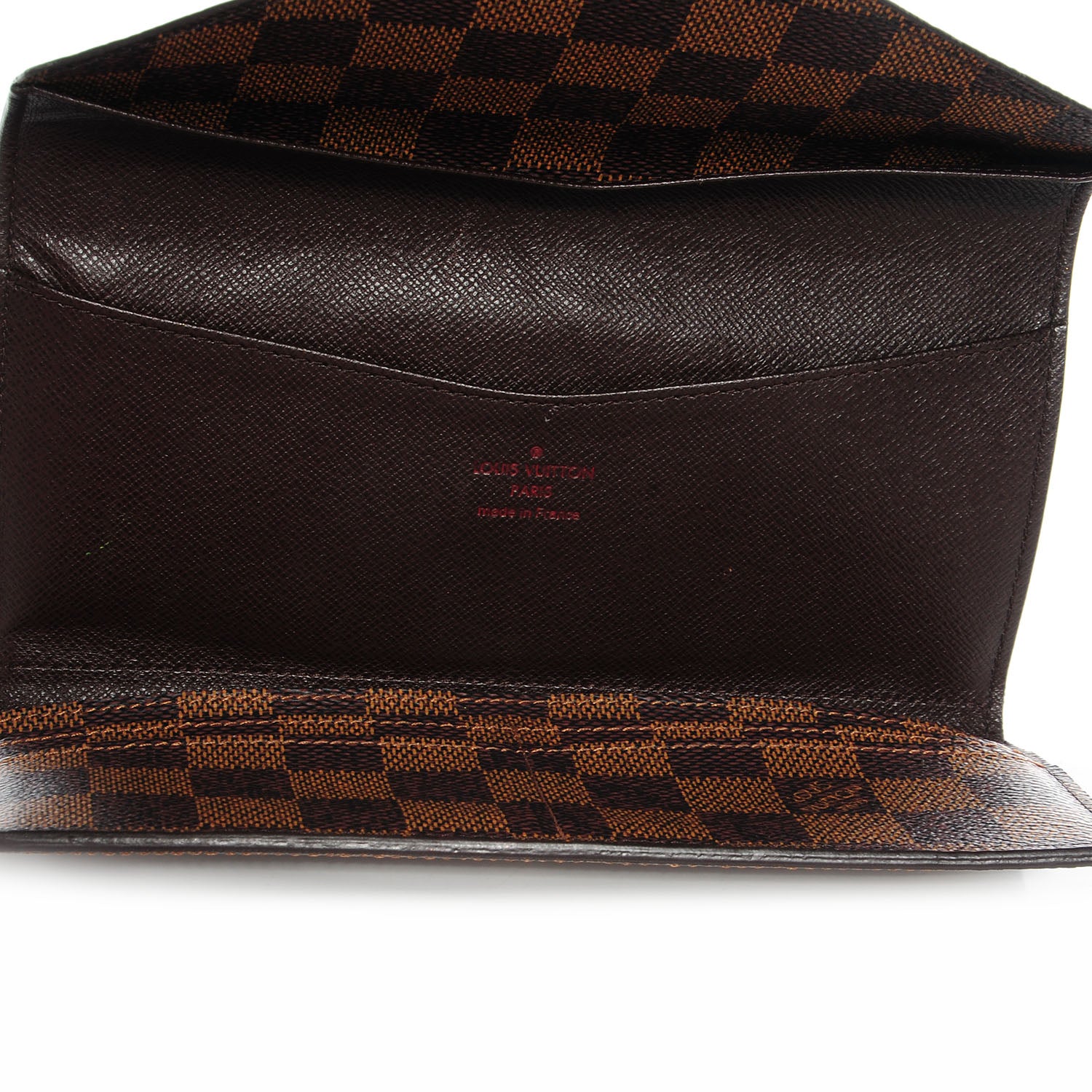 Louis Vuitton Damier Ebene Josephine Wallet 6 of 8