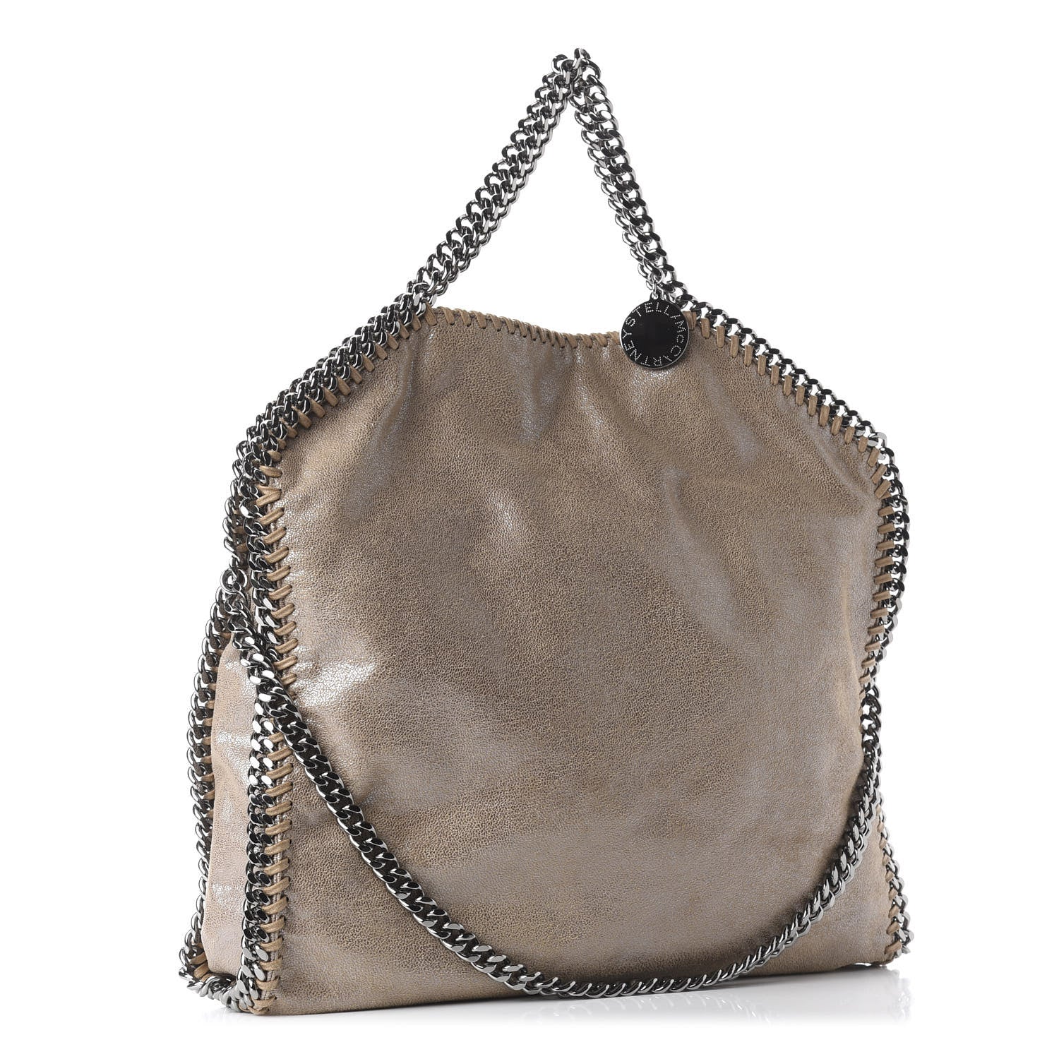 Stella McCartney Shaggy Deer Falabella Fold Over Tote Redwood 4 of 12