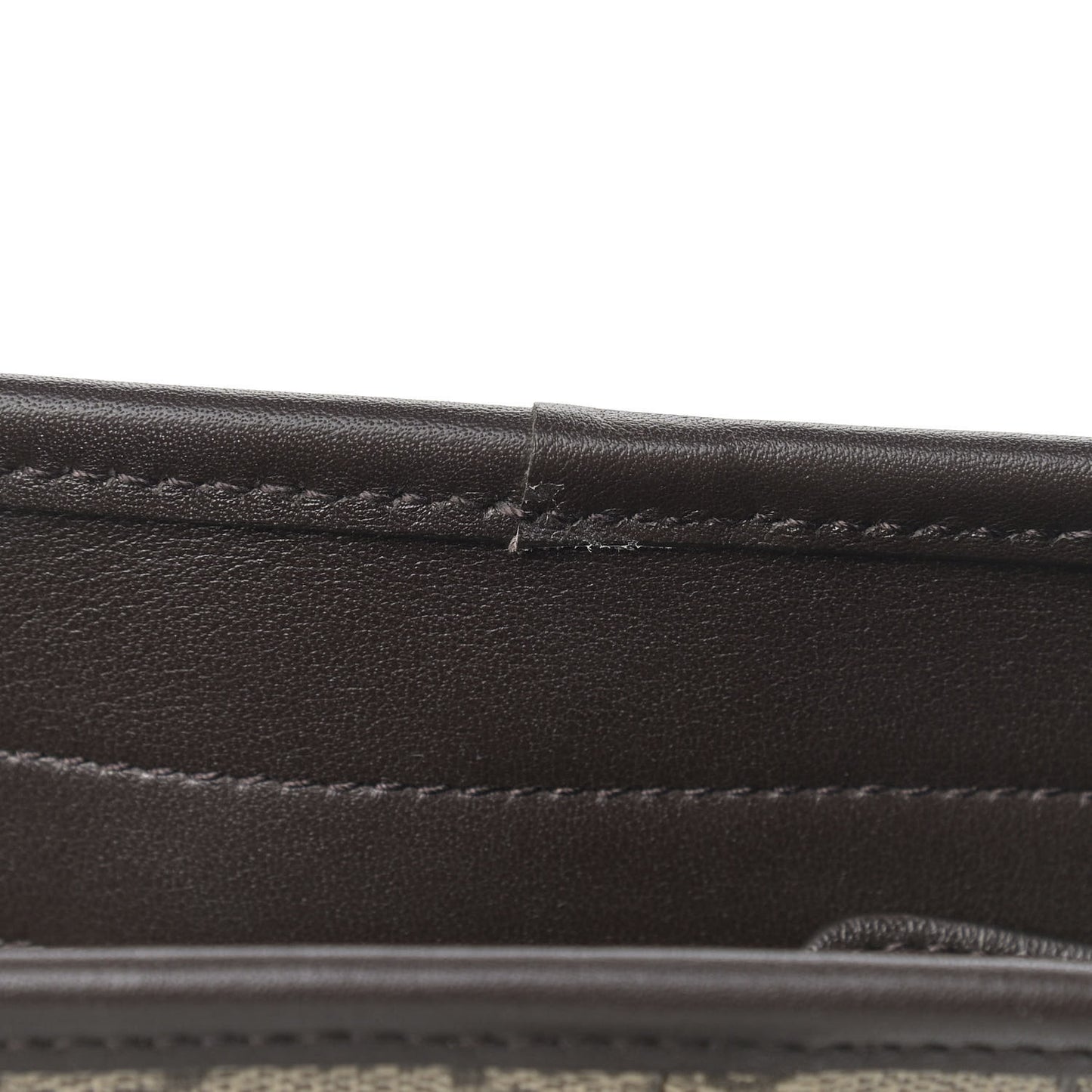 GG Supreme Monogram Medium Joy Tote Dark Brown