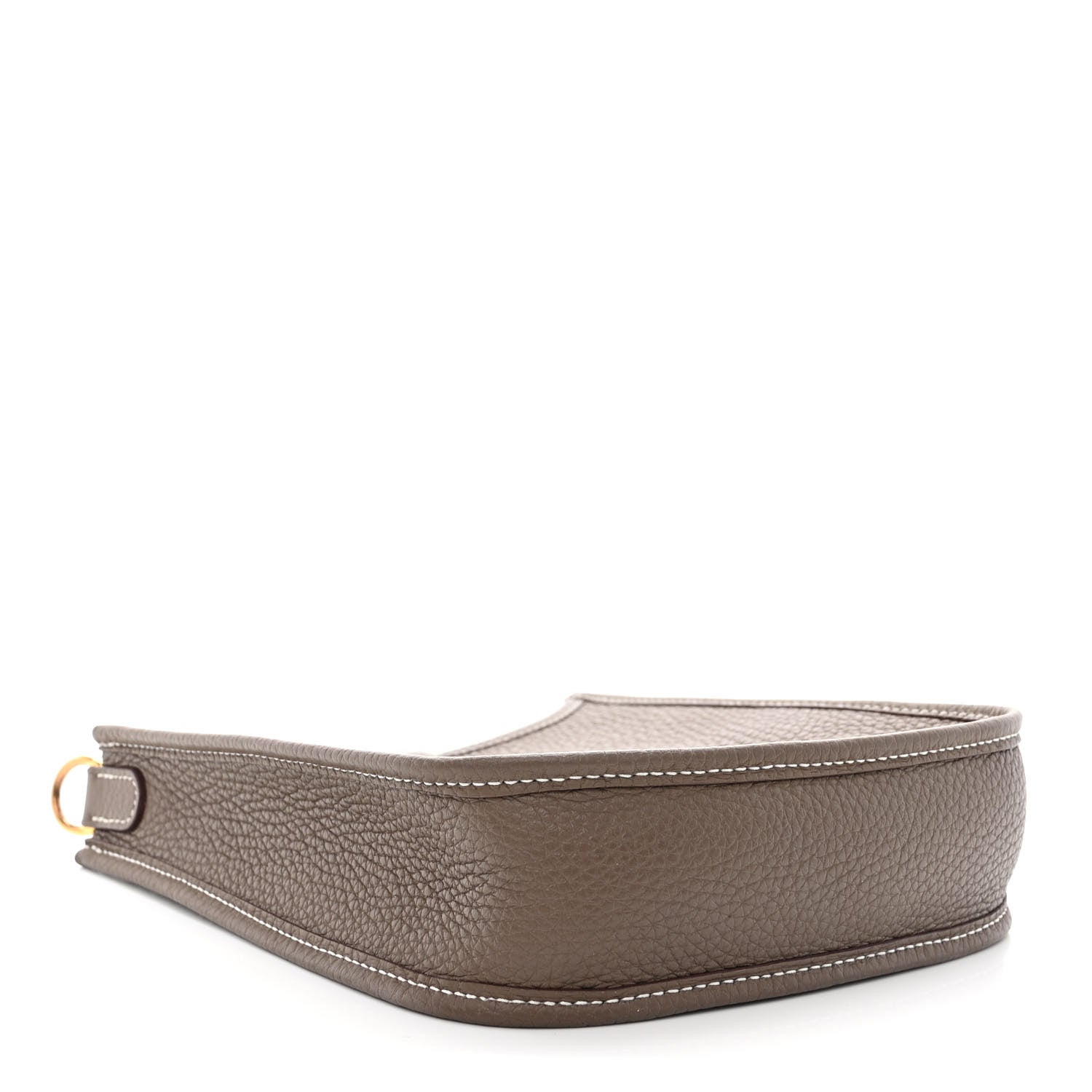 Hermes Taurillon Clemence Amazone Evelyne TPM Etoupe Bleu Indigo 4 of 11