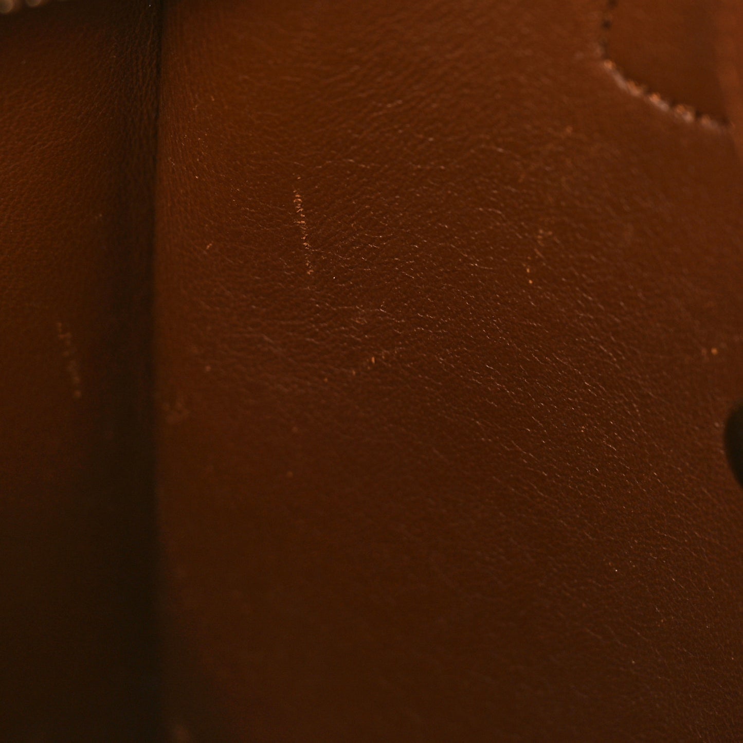 Satin Calfskin Mini Tri-Color Luggage Black Tan