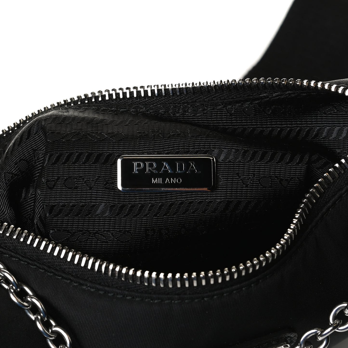 Nylon Re-Edition 2005 Shoulder Bag Black