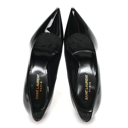 Saint Laurent Patent Opyum 110 Pumps 36 Black Gold 36 Black Gold 2 of 9