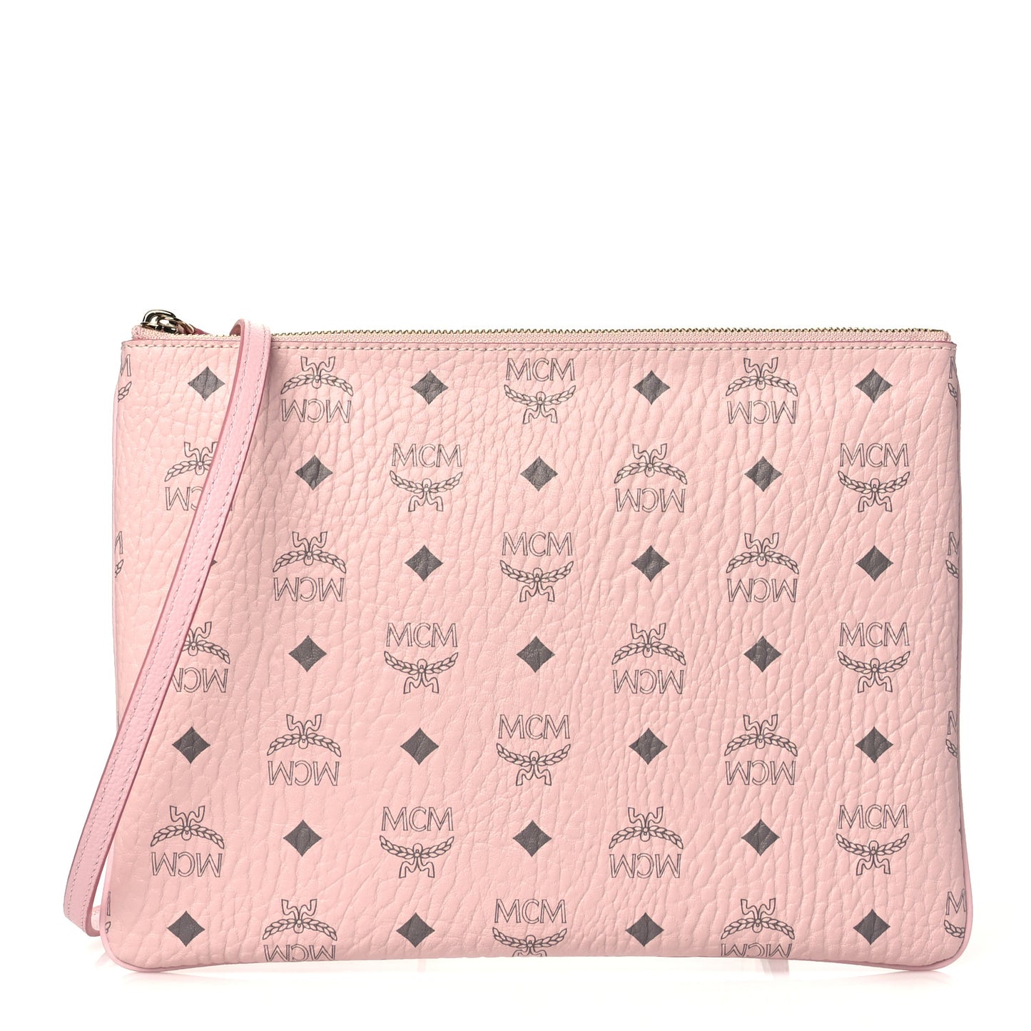 Visetos Medium Crossbody Pouch Soft Pink
