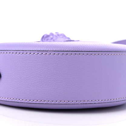 Versace Calfskin La Medusa Round Camera Bag Lilac 7 of 8