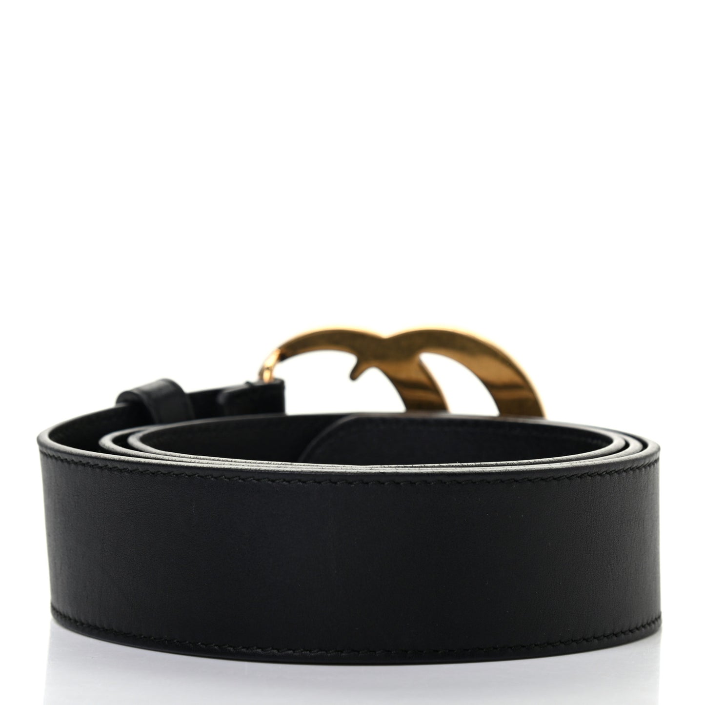 Calfskin Double G 40mm Belt 95 38 Black