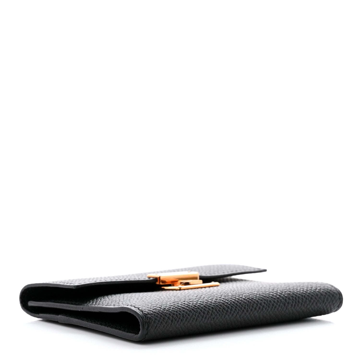 Hermes Epsom Clic Mini Card Holder Black 3 of 7