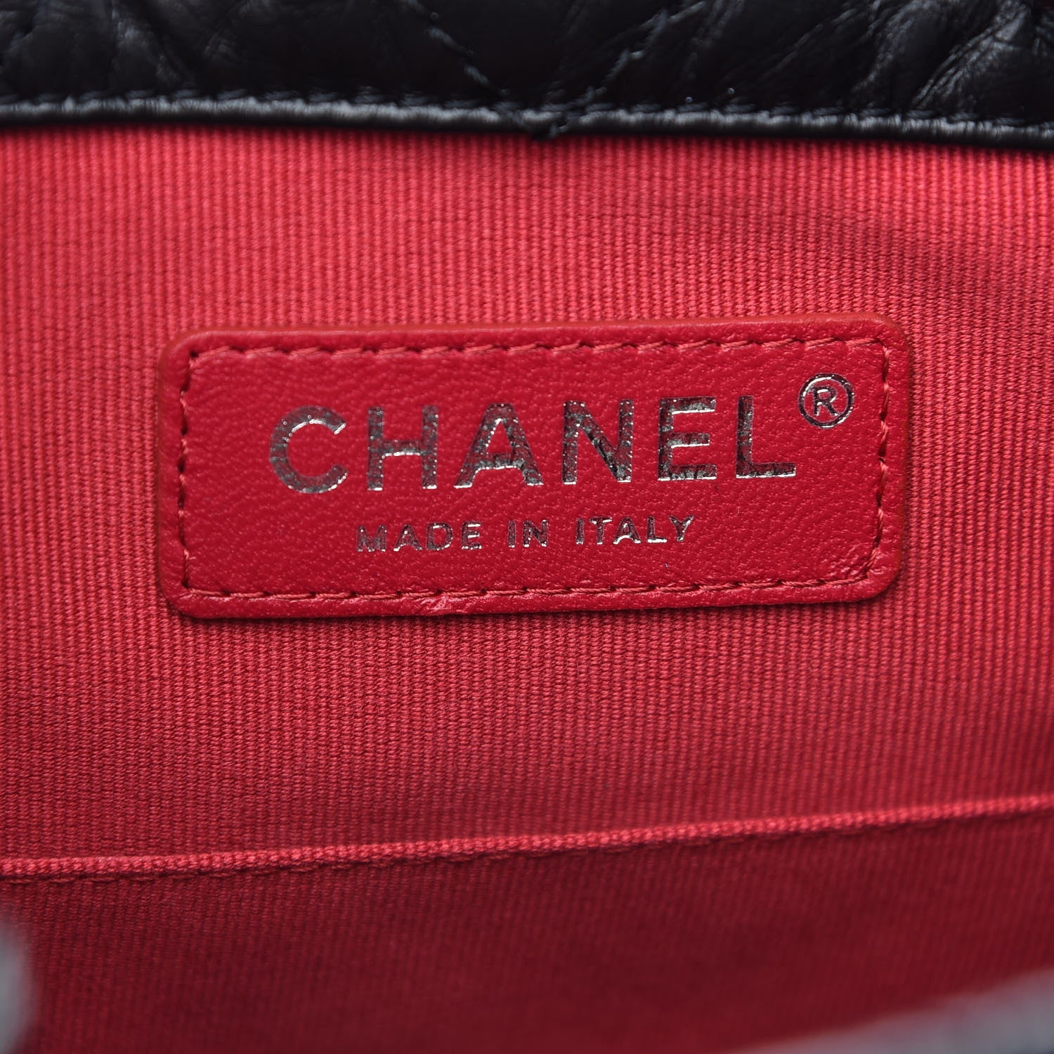 Chanel Aged Calfskin Quilted Small Gabrielle Backpack Black 6 of 9