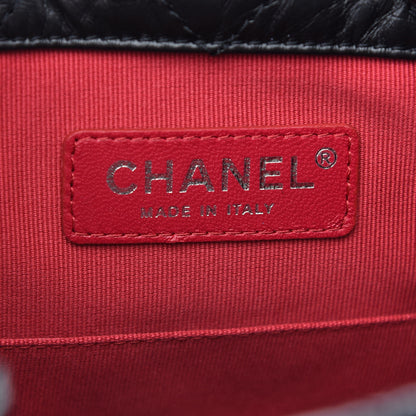Chanel Aged Calfskin Quilted Small Gabrielle Backpack Black 6 of 9