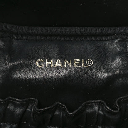 Chanel Caviar Vanity Cosmetic Case Black 6 of 11