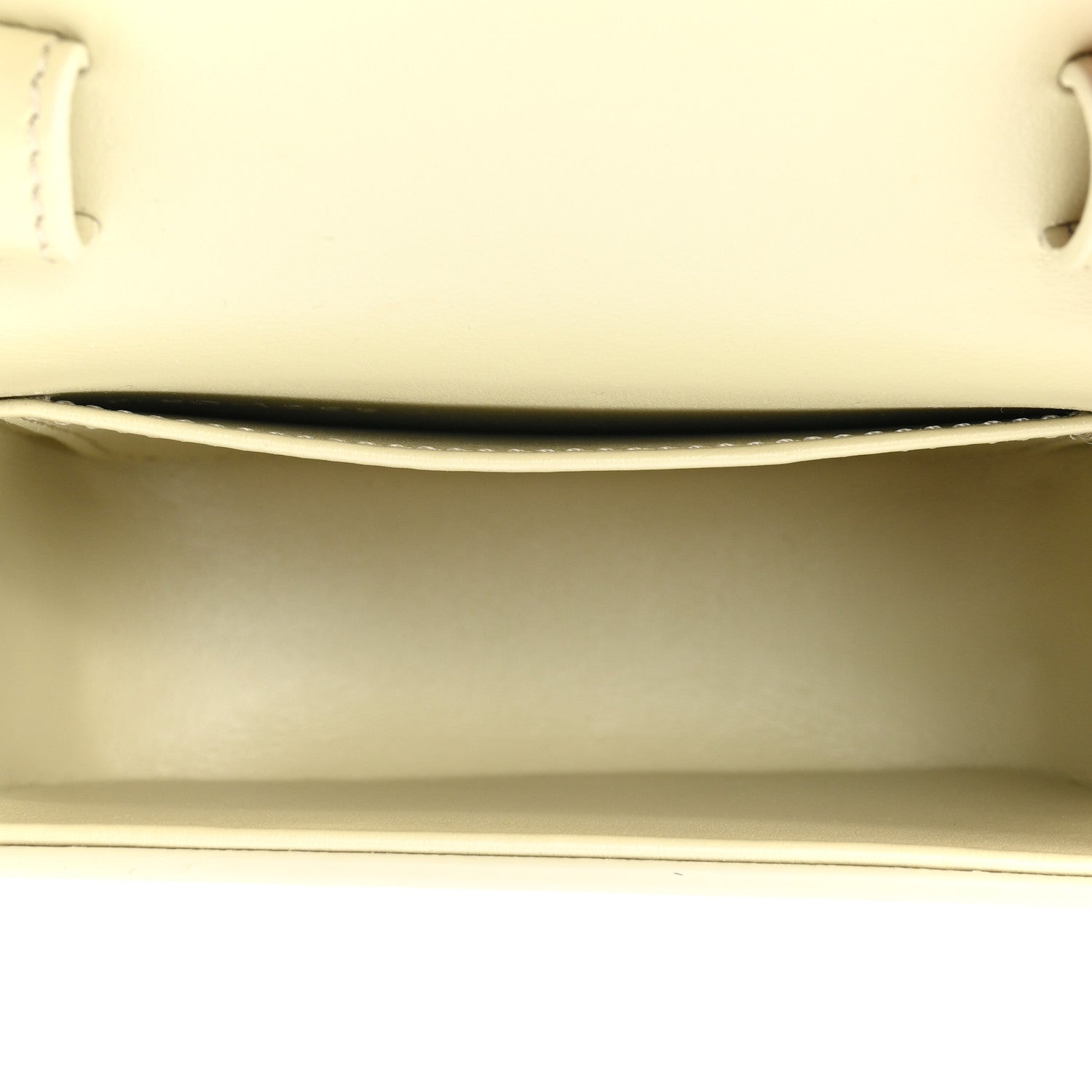 Celine Shiny Calfskin Mini Triomphe Almond Green 5 of 10