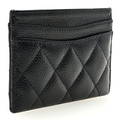 Chanel Caviar Quilted Card Holder Black 3 of 7
