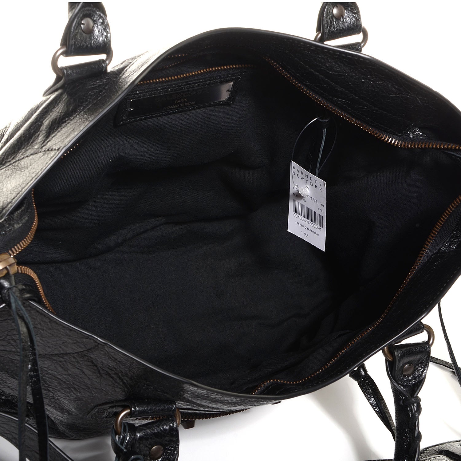 Balenciaga Agneau Classic Hardware City Black 6 of 12