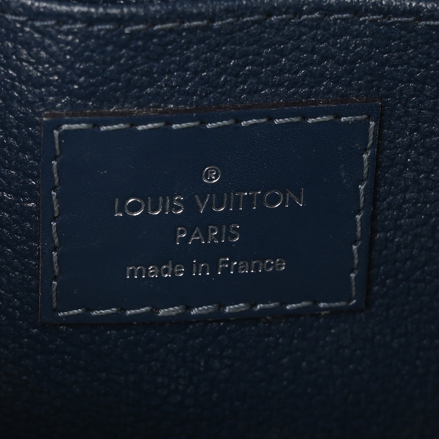 Louis Vuitton Epi Cosmetic Pouch Indigo 6 of 9