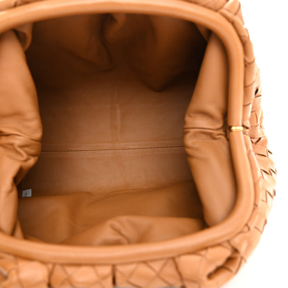 Bottega Veneta Nappa Maxi Intrecciato The Pouch Oversized Clutch Caramel 5 of 10