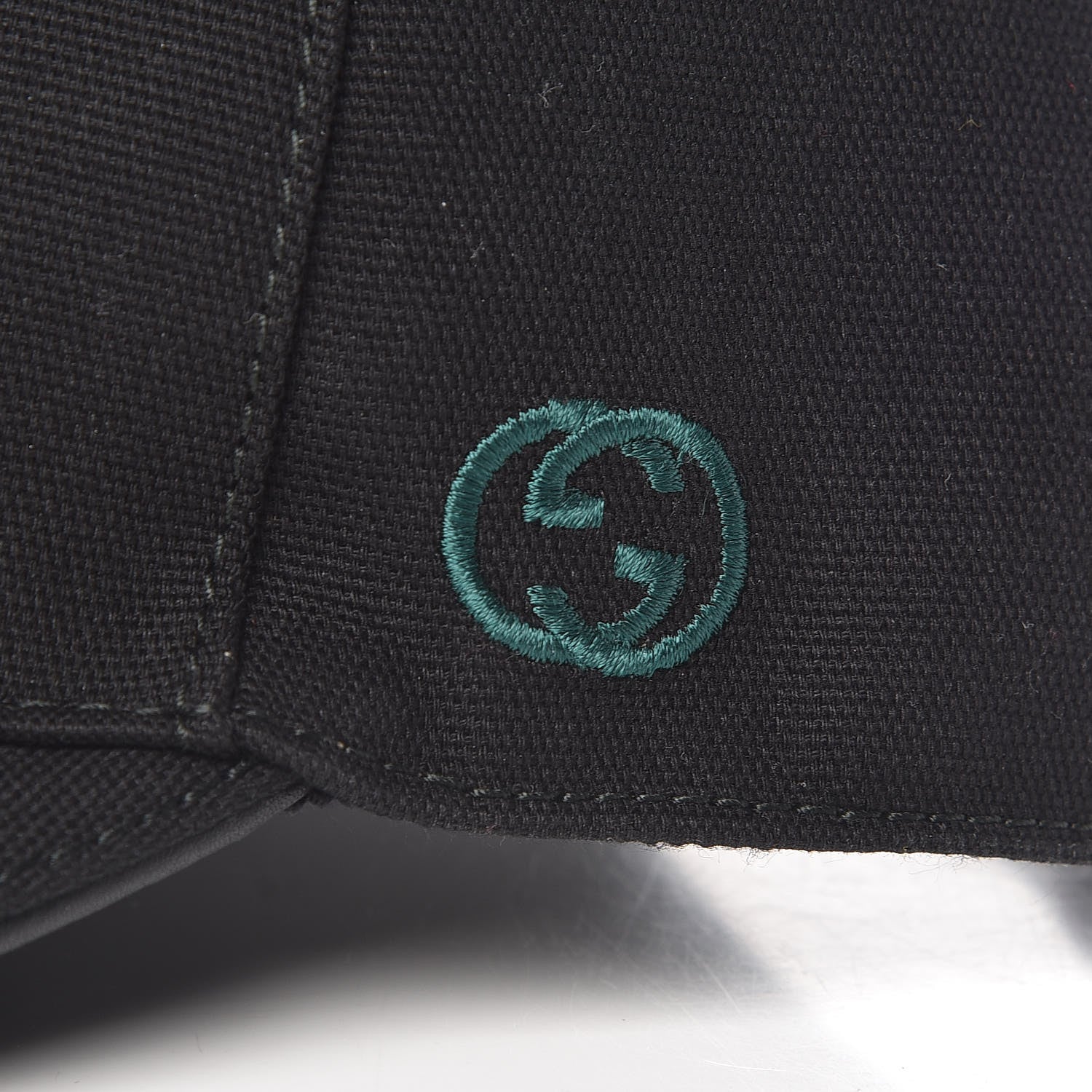 Gucci Cotton Web Baseball Hat S Black 6 of 8