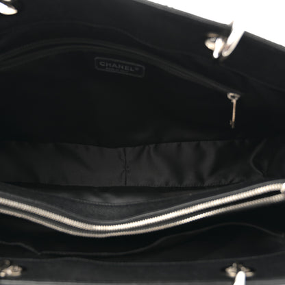 Chanel Caviar Quilted XL Grand Shopping Tote GST Black 5 of 12