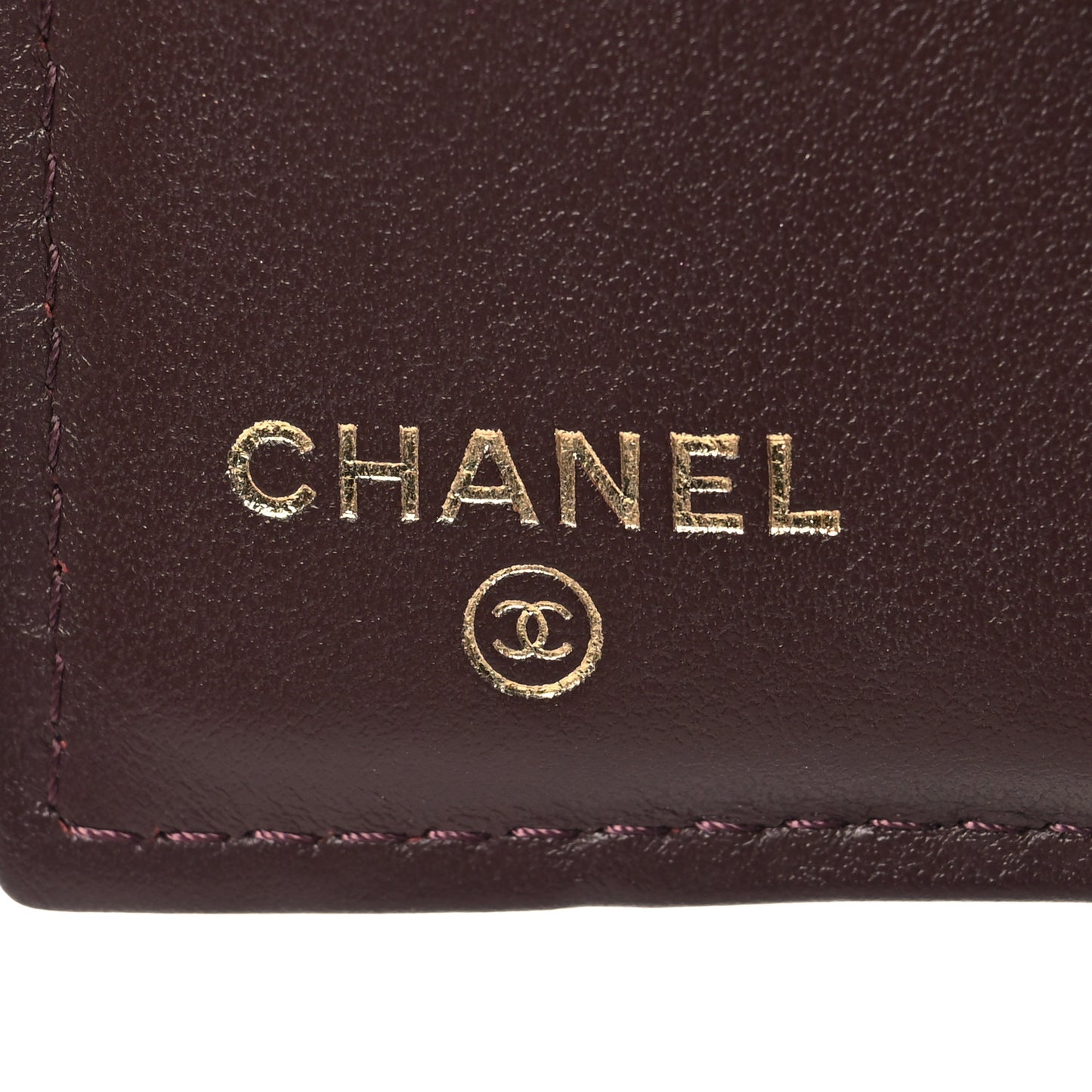 Caviar Quilted Compact Bifold Wallet Black