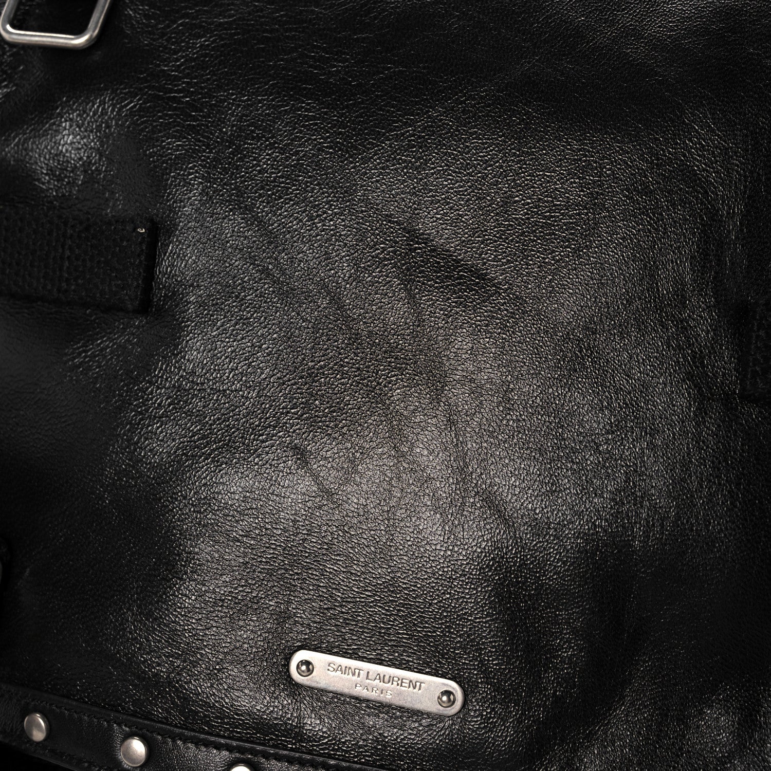 Saint Laurent Lambskin Shoulder Bag Black 9 of 9
