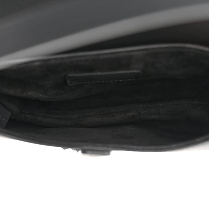 Christian Dior Ultra Matte Calfskin Mini Saddle Bag Black 5 of 13