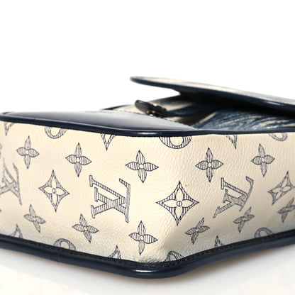 Louis Vuitton Savane Monogram Zebra Chapman Messenger BB White 9 of 9