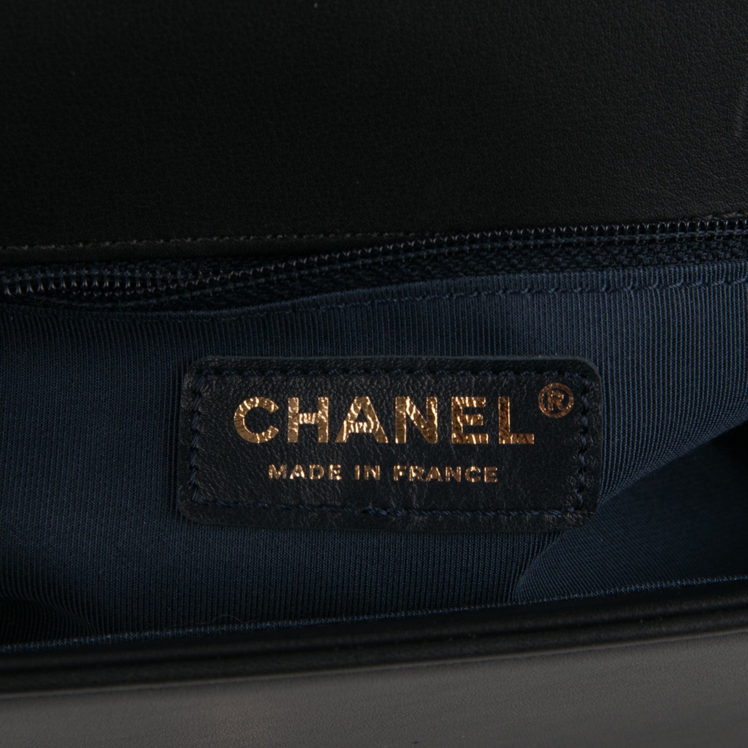 Chanel Calfskin Chevron Quilted New Medium Boy Flap Black 6 of 7