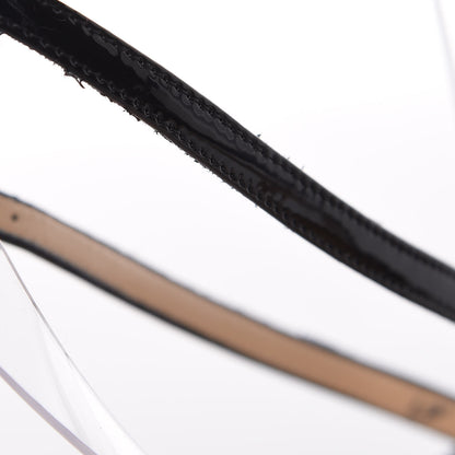 Christian Louboutin Patent PVC Cupidetta 100 Pumps 40.5 Black 9 of 12