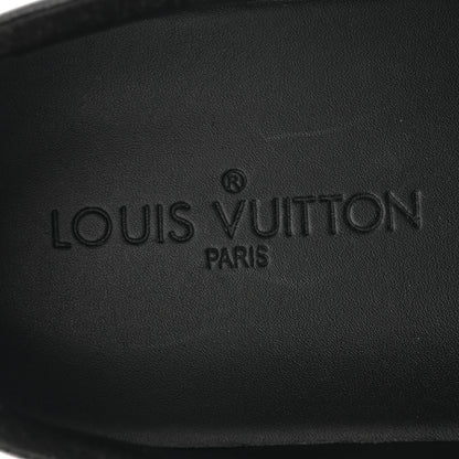 Louis Vuitton Calfskin Mens Cosmos Sneakers 8 Black 7 of 12