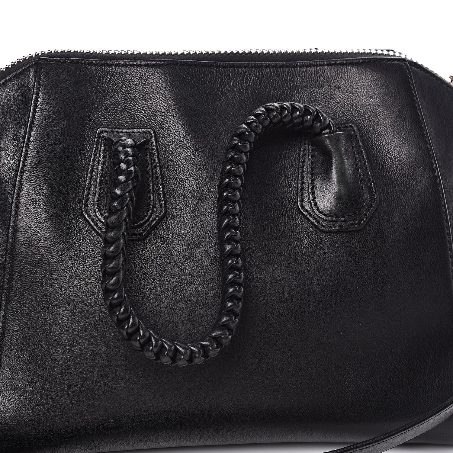 Givenchy Calfskin Braid Small Antigona Black 20 of 22