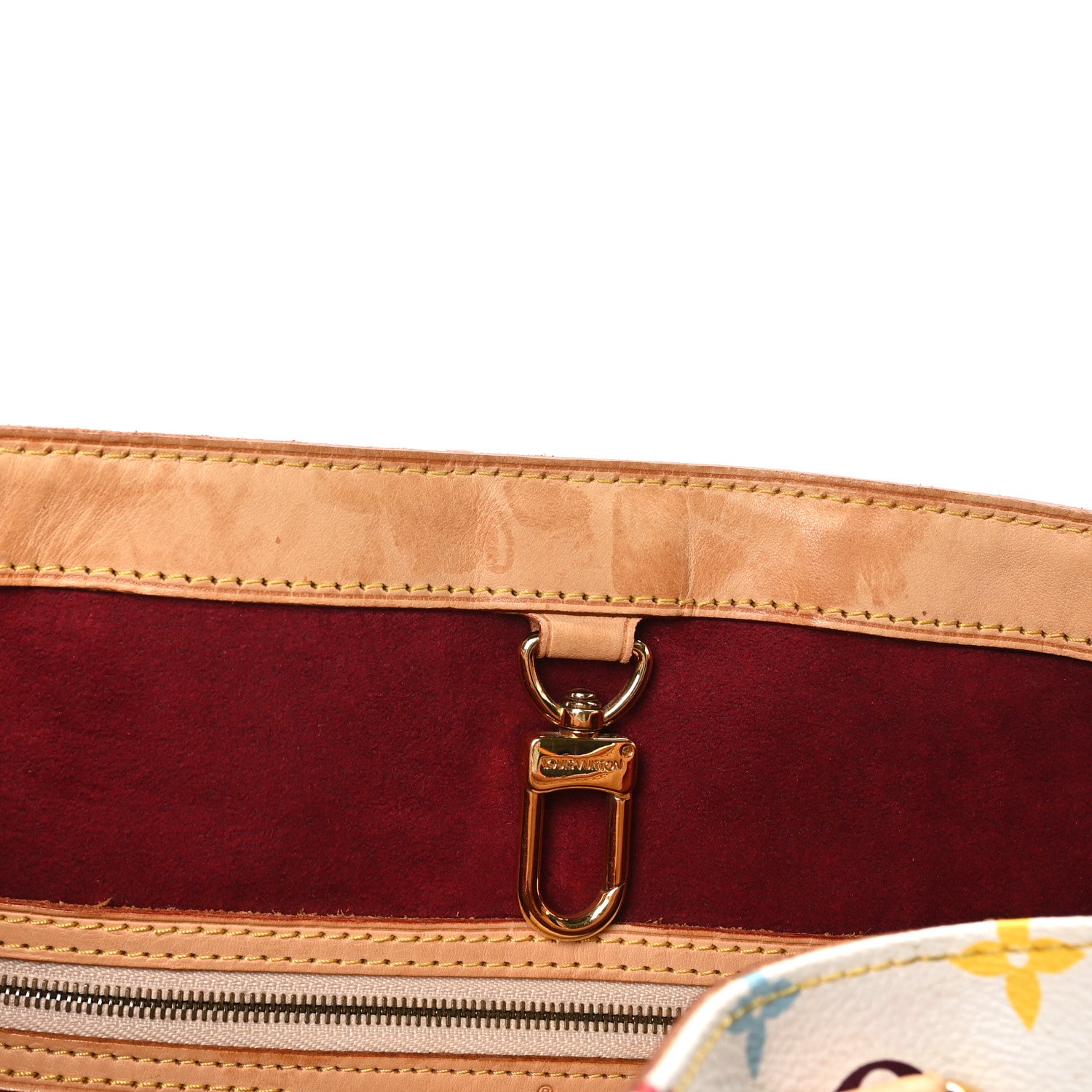 Louis Vuitton Monogram Multicolor Aurelia MM White 8 of 10
