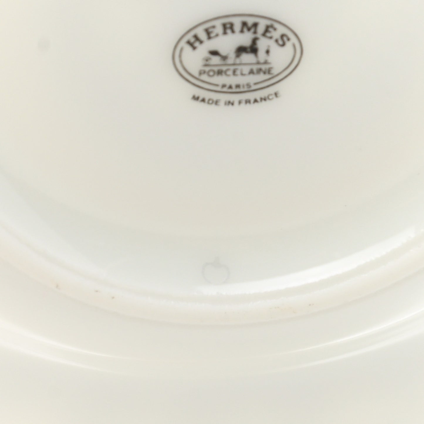 Porcelain H Deco Coffee Cup And Saucer Set Of 2 Black