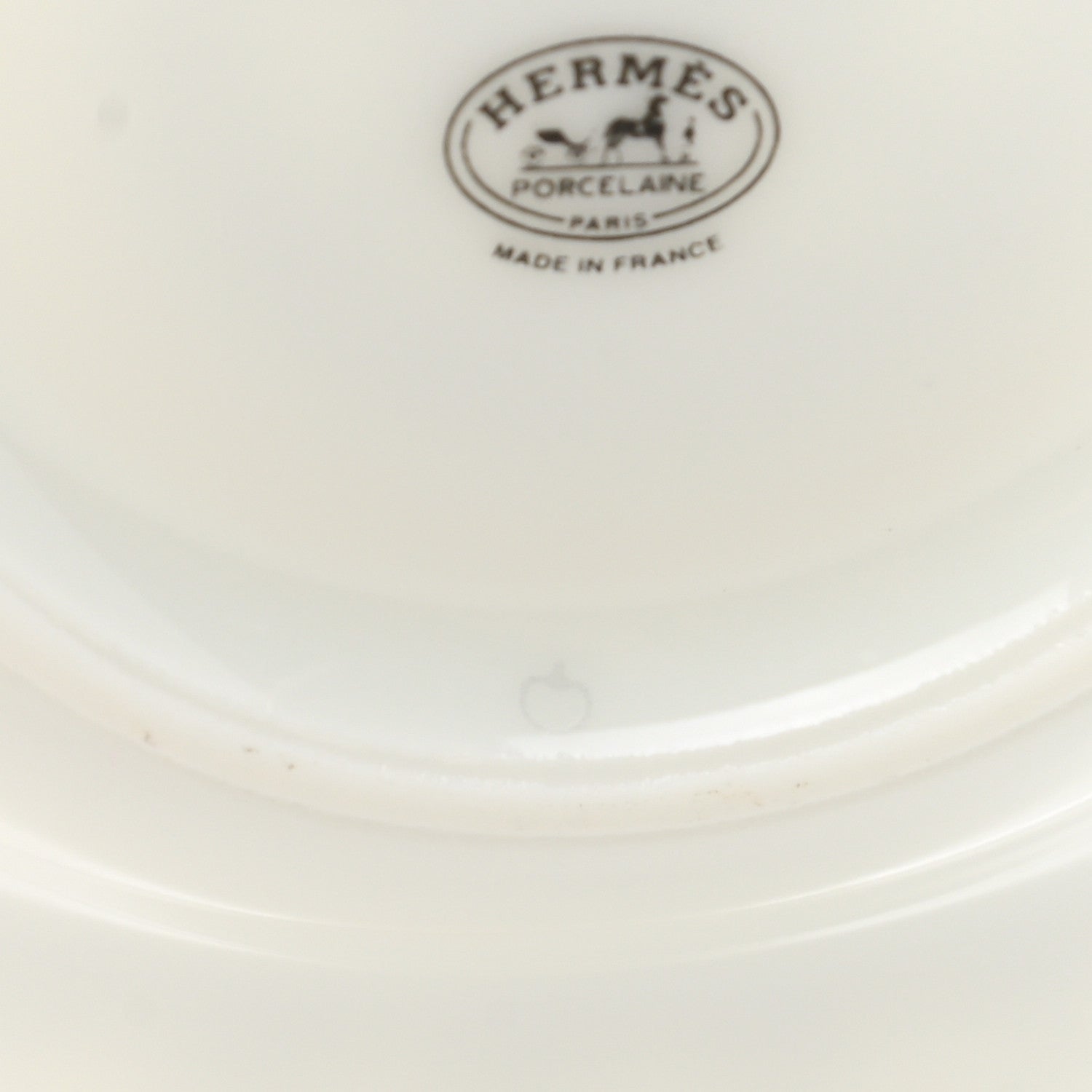 Hermes Porcelain H Deco Coffee Cup And Saucer Set Of 2 Black 10 of 11