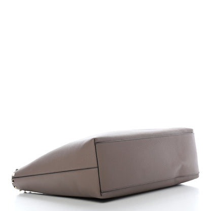 Valentino Garavani Grained Calfskin Rockstud Shoulder Tote Clay 4 of 10