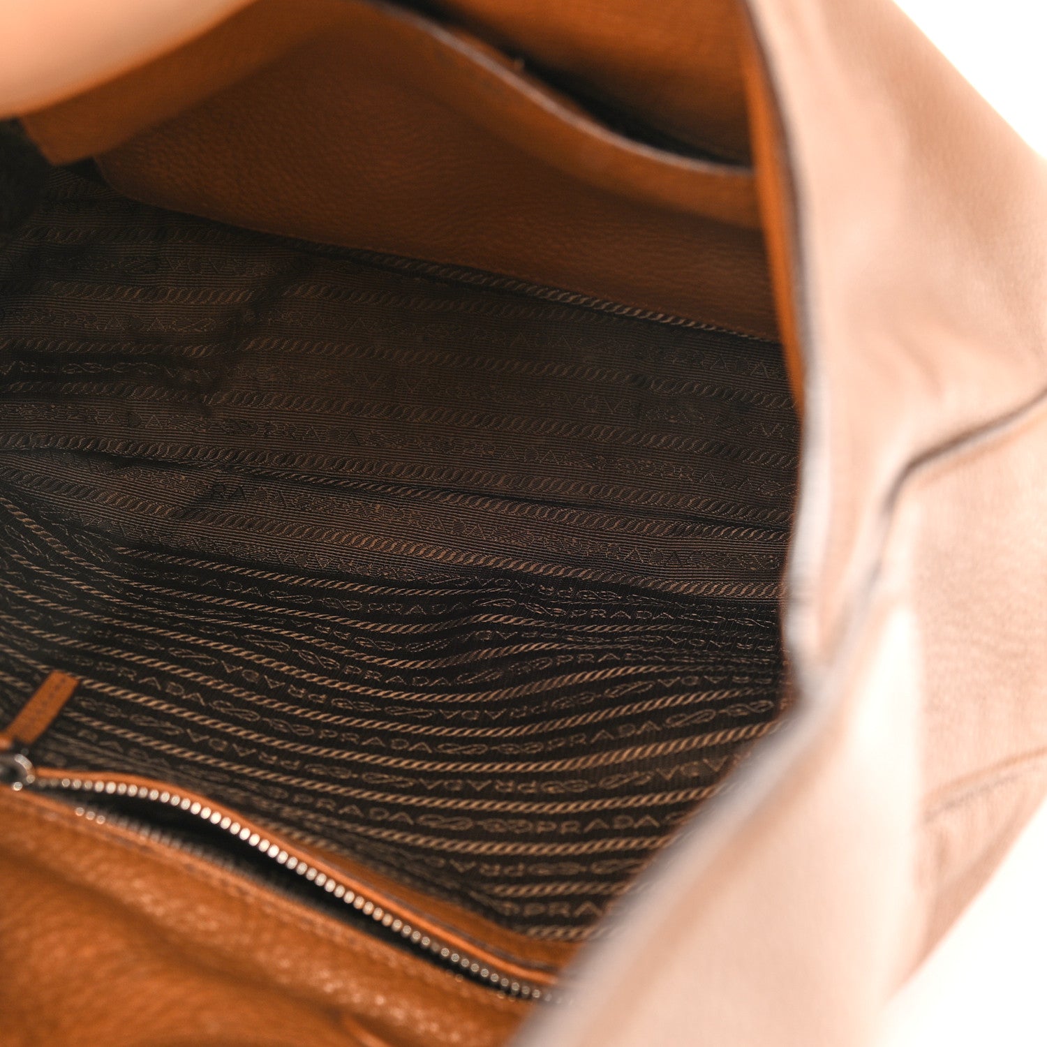 Prada Vitello Daino Hobo Cinnamon 5 of 14