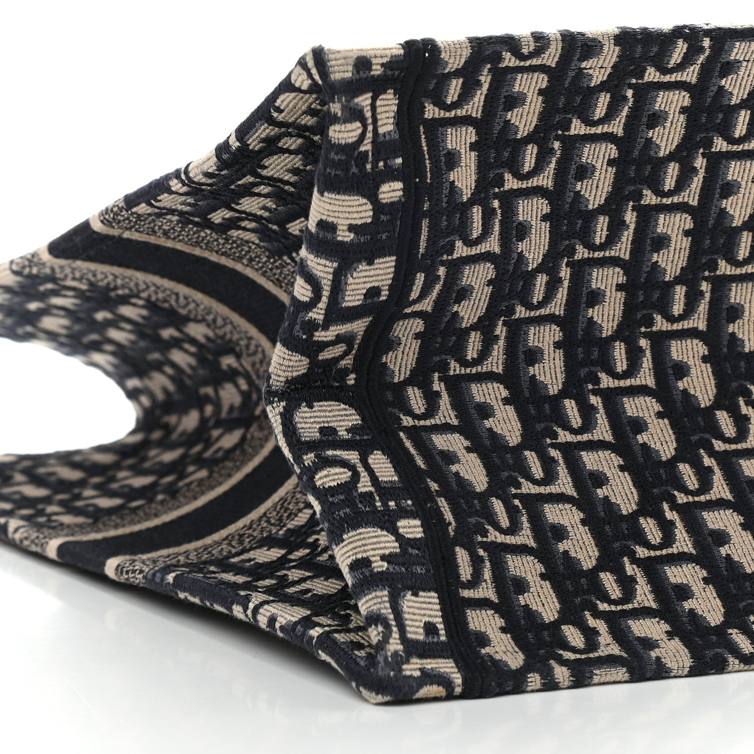 Christian Dior Oblique Book Tote Blue Multicolor 8 of 9