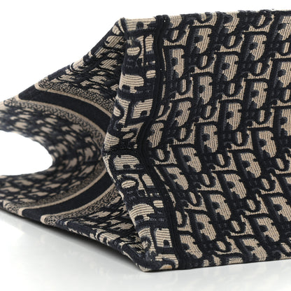 Christian Dior Oblique Book Tote Blue Multicolor 8 of 9