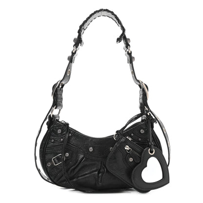 Balenciaga Agneau Arena Le Cagole Shoulder Bag XS Black 1 of 11
