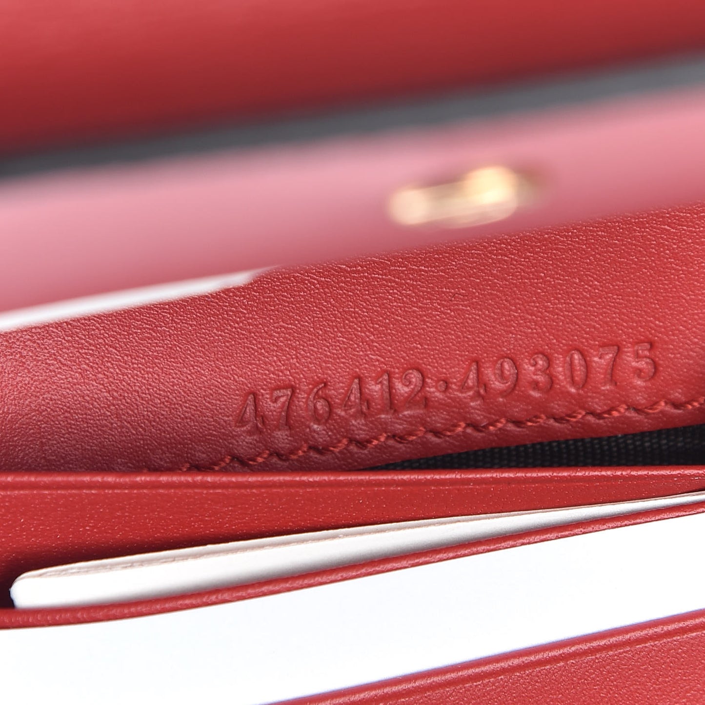 Soft GG Supreme Monogram Rainbow Embroidered Card Case Wallet