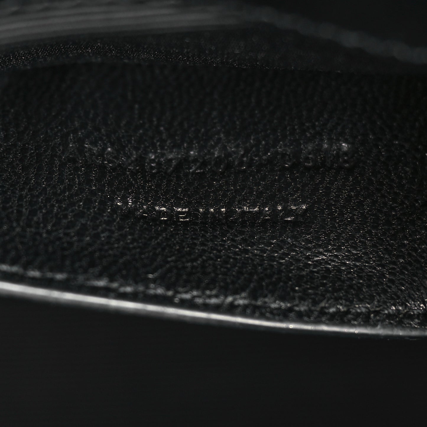 Grain De Poudre Matelasse Chevron Medium Monogram Satchel Black