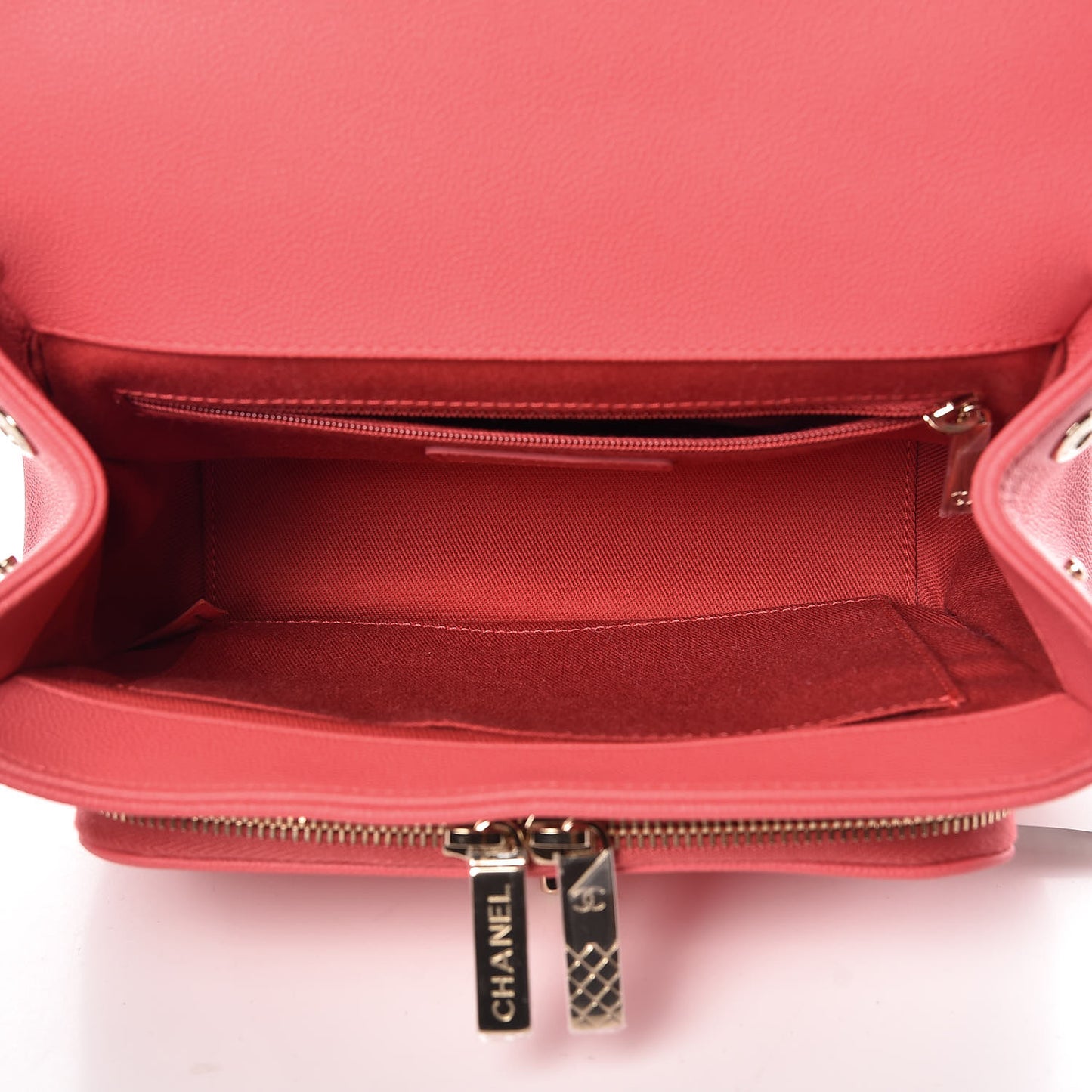 Caviar Quilted Medium Business Affinity Flap Pink