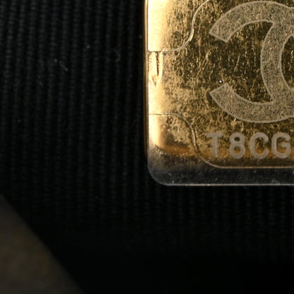 Chanel Lambskin Quilted Mini Lacquered Chain Flap Black 7 of 11