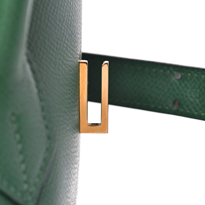 Hermes Epsom Birkin 35 Vert Bengale 10 of 28