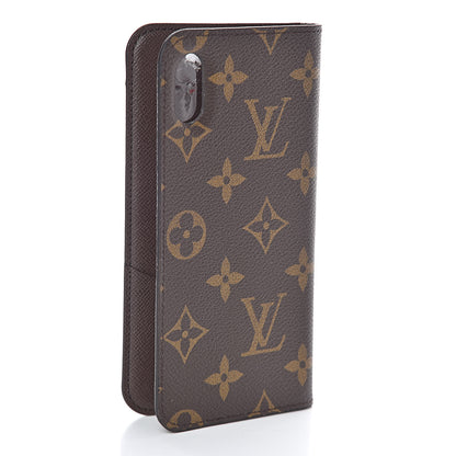 Louis Vuitton Monogram iPhone XS Max Folio Case 3 of 6