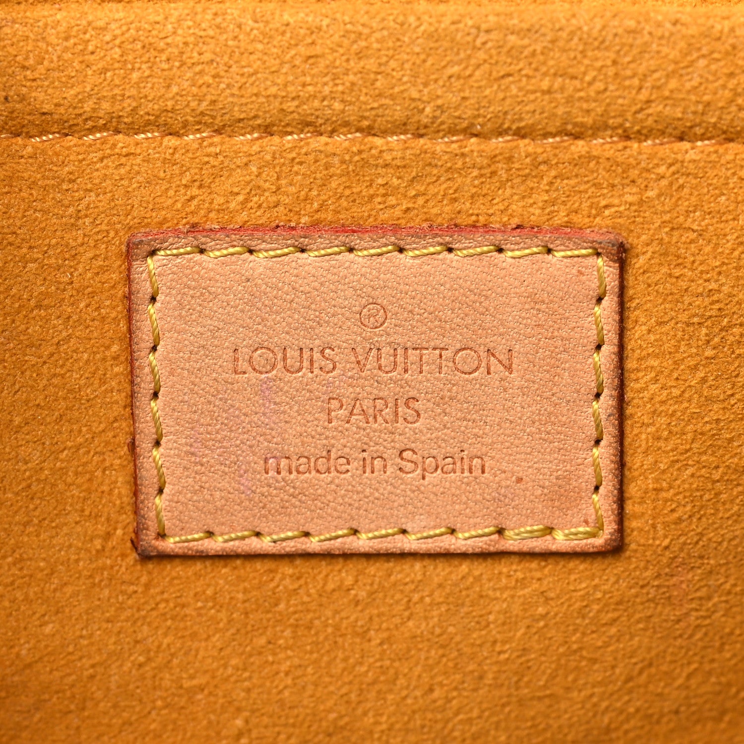 Louis Vuitton Monogram Denim Mini Pleaty Blue 6 of 10