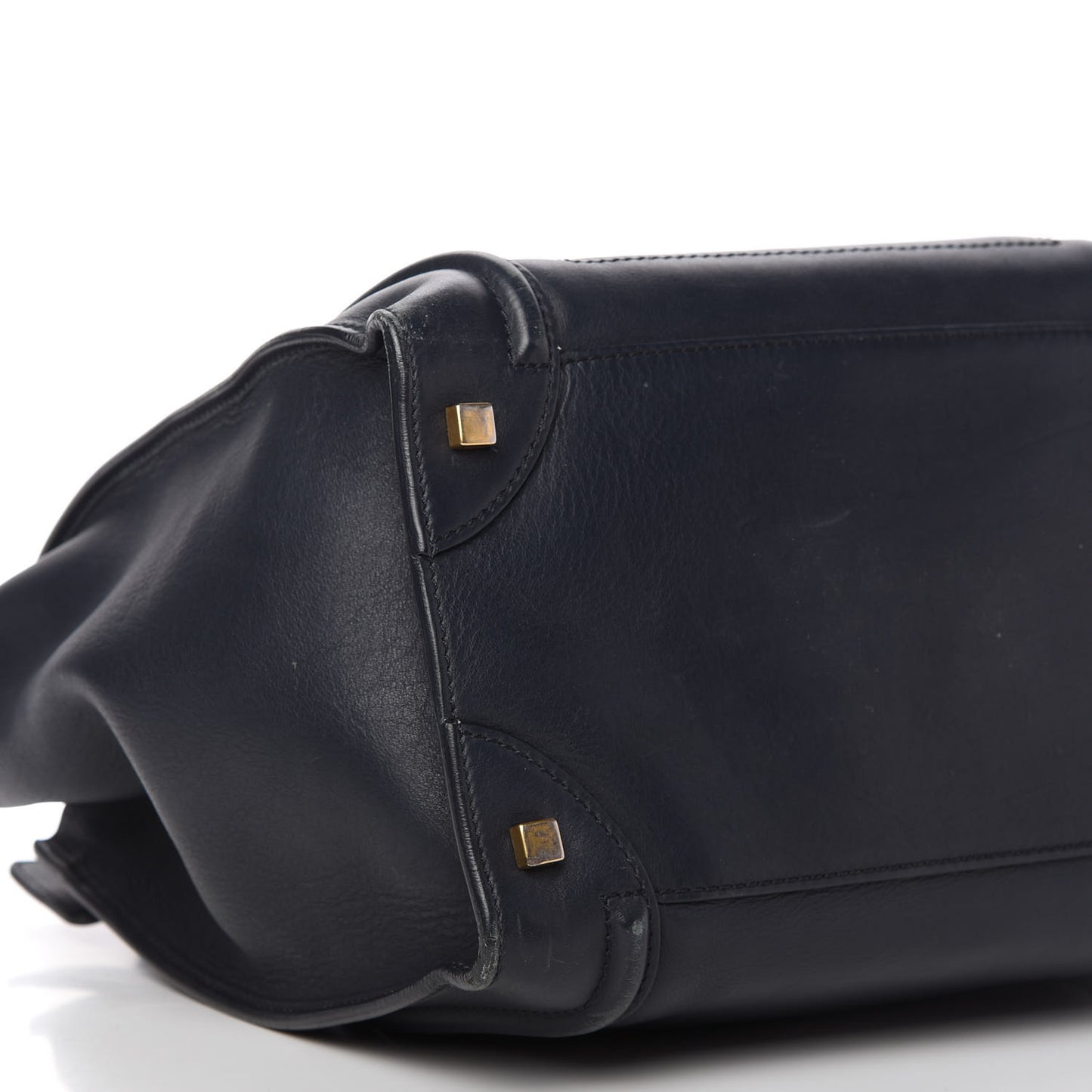 Smooth Calfskin Mini Luggage Midnight