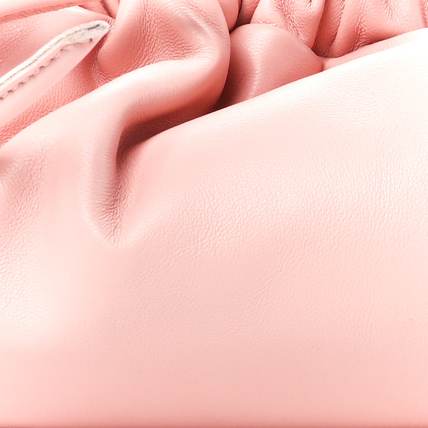 Lambskin Mini Cloud Clutch Dahlia