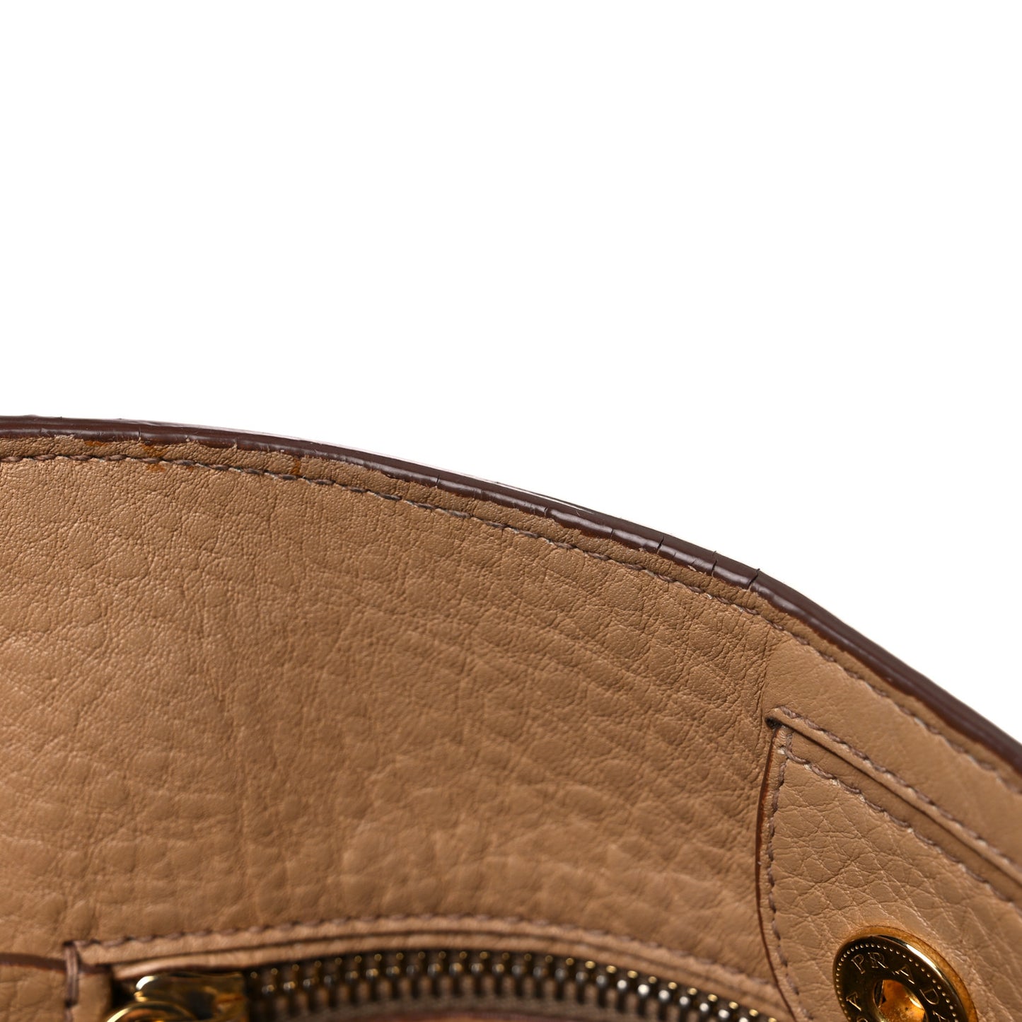Vitello Daino Tote Caramel
