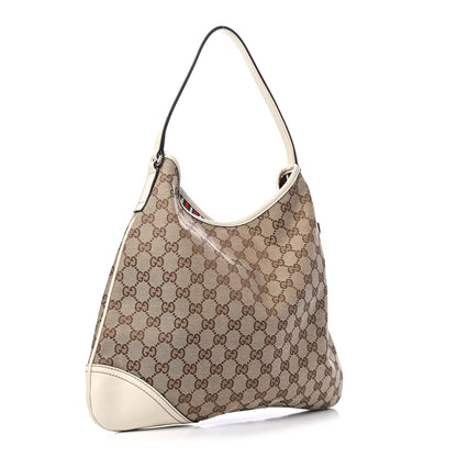 Gucci Monogram Medium New Britt Hobo Off White 2 of 4
