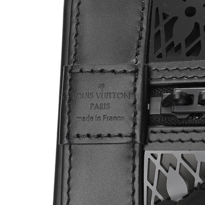 Louis Vuitton Patent Calfskin Laced Monogram Alma PM Black 6 of 9